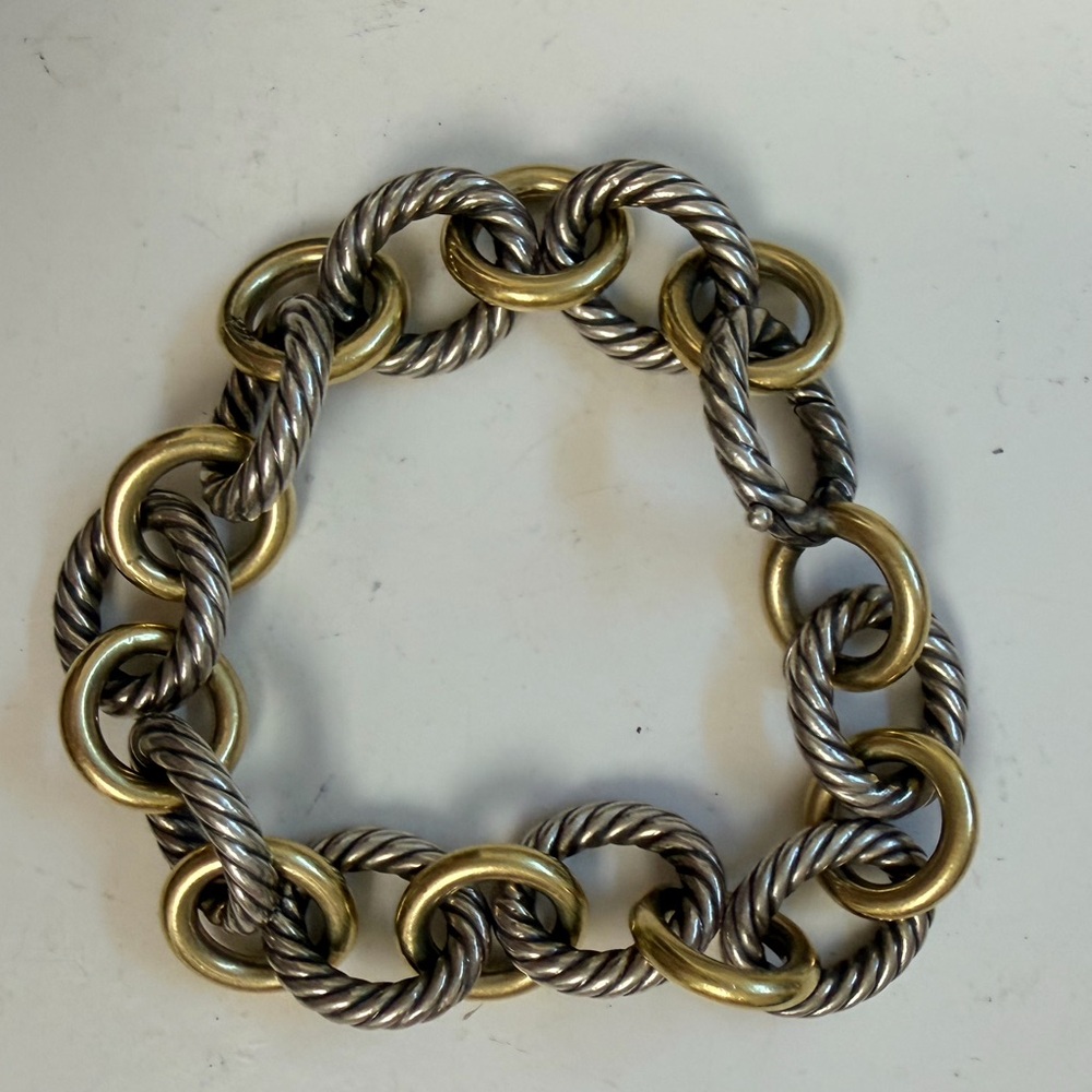 David Yurman Oval Link Chain Bracelet 12mm 💫